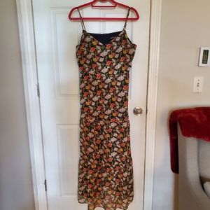 Spaghetti straps maxi dress